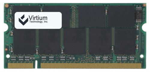 VL491T6553D-E6M Virtium 512MB PC2-5300 DDR2-667MHz ECC Unbuffered CL5 200-Pin SoDimm Single Rank Memory Module