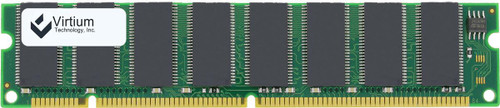 VM366S1724-GA Virtium 128MB PC133 133MHz non-ECC Unbuffered CL3 168-Pin DIMM Memory Module