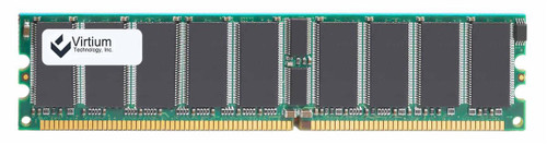 VM381L1713E-B3S Virtium 128MB PC2700 DDR-333MHz ECC Unbuffered CL2.5 184-Pin DIMM Memory Module