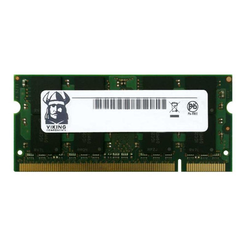 VR5DR647218EBW Viking 512MB PC2-5300 DDR2-667MHz ECC Registered CL5 200-Pin SoDimm Single Rank Memory Module