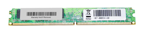 X3201A-R6 NetApp 512MB PC2-5300 DDR2-667MHz ECC Registered CL5 240-Pin DIMM Very Low Profile (VLP) Memory Module