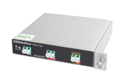 USR4515LC U.S. Robotics 10/1 Gigabit SR/SX Multi-Mode Fiber Network Tap (50 Micron 50/50 Split LC Connectors)