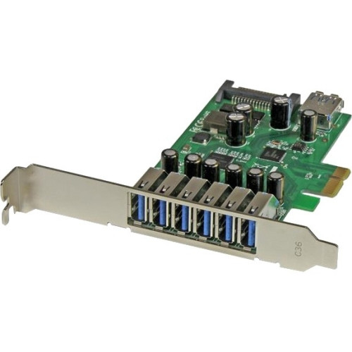 PEXUSB3S7 StarTech 7-Port PCI Express USB 3.0 Card