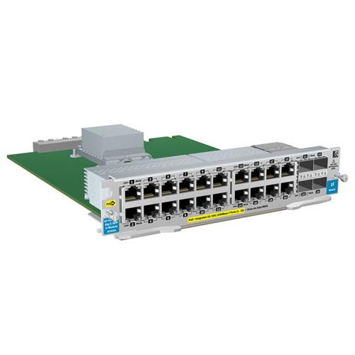 J9308AABA HP ProCurve 20-Ports 10/100/1000Base-T RJ-45 PoE Gigabit Switching Module with 4x SFP (mini-GBIC)