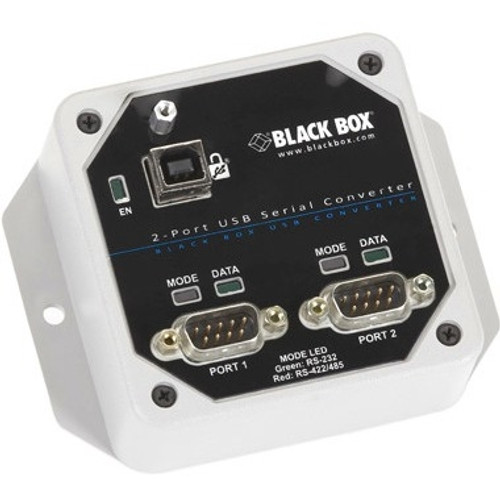 IC291A Black Box USB to 2-Port RS232 RS485 Interface Converter