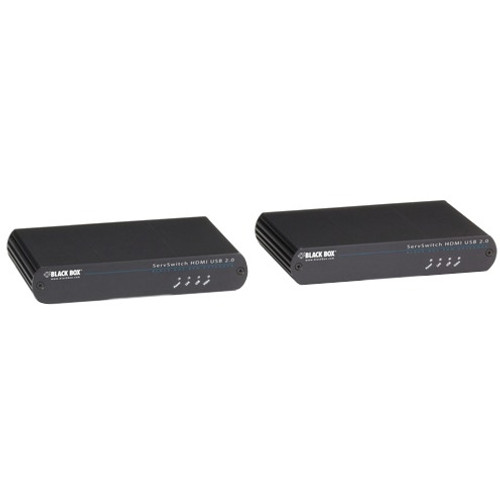 ACU2500A Black Box HDMI, USB 2.0 CAT5E Extender 100