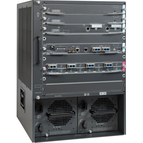 VS-C6509E-SUP2T Cisco Catalyst 6509-E Switch Chassis Manageable 9 x Expansion Slots (Refurbished)