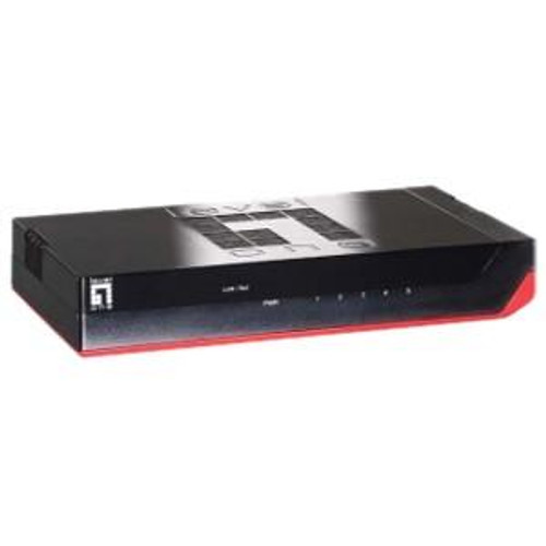 GSW-0508 LevelOne GSW-0508 4-Gigabit ports + 1SFP Port Ethernet Switch 4 Ports 4 x RJ-45 1 x Expansion Slots 10/100/1000Base-T