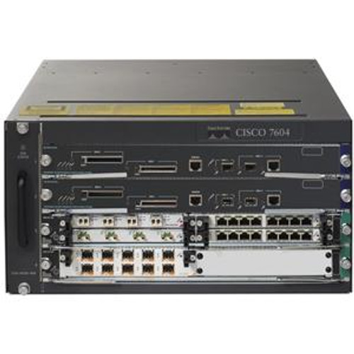 7604-RSP7C-10G-P Cisco 7604 Router Chassis 4 Slot 4 x Expansion Slot (Refurbished)