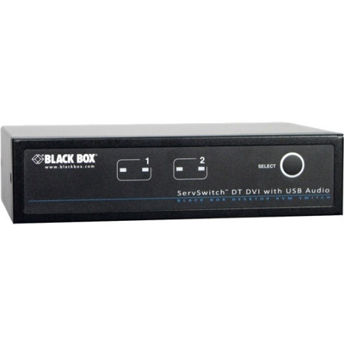 KV9632A Black Box ServSwitch DT DVI with Bidirectional Audio 2-Port