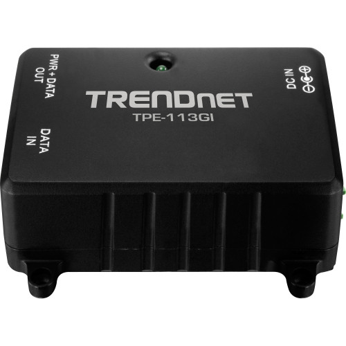 TPE-113GI TRENDnet Gigabit Poe Injector Produce A Gigabit Poe Signal