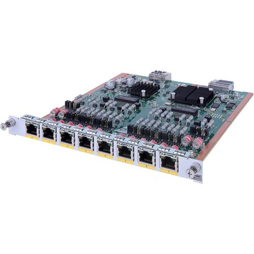 JH172AR HP FlexNetwork MSR 8-port E1/Fractional E1/T1/Fractional T1 HMIM Module For Data Networking 8 T1/E1 NetworkEthernet T1/E1