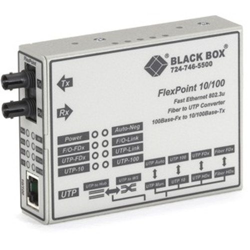 LMC100A-SM-R3 Black Box Flexpoint 10/100basetx