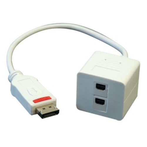 P584-001-D2M Tripp Lite Displayport To Mini Displayport Splitter Male To 2x Female 1ft