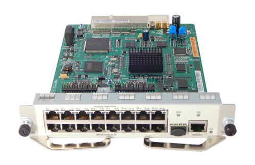 JD604A HP 16-Ports RJ-45 1Gbps 10/100Base-TX Gigabit Ethernet Flexible Interface Card FIC Module for MSR50 Routers