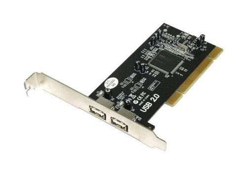 AUA-2000CS Adaptec Aua2000 2-ports USB 2.0 PCI Card