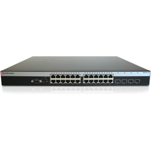 B5G124-24-G Enterasys B5G124-24 Gigabit Stackable Edge Switch TAA Compliant 24 Ports Manageable 24 x RJ-45 Stack Port 4 x Expansion Slots 10/100/1000Base-T