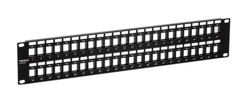 TC-KP48 TRENDnet 48-Port Blank Keystone Patch Panel