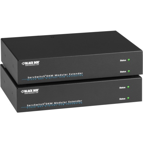 AMS9205A Black Box ServSwitch KVM Console/Extender 1 Computer(s) 1 Remote User(s) 32808.40 ft Range 4K 4096 x 2160 Maximum Video Resolution 6 x USB