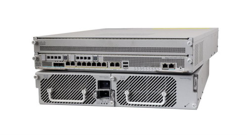 ASA5585-S10C10-K8 Cisco ASA 5585-X Chassis with SSP10 CX SSP10 16GE 4GE Mgt 1 AC DES (Refurbished)