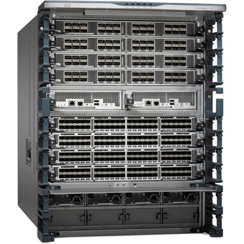 N77-C7710-B23S2E-R Cisco Nexus 7710 10-Ports Expansion Slots Supervisor Engine Manageable Layer2 Rack-mountable 14U Modular Switch Chassis (Refurbished)
