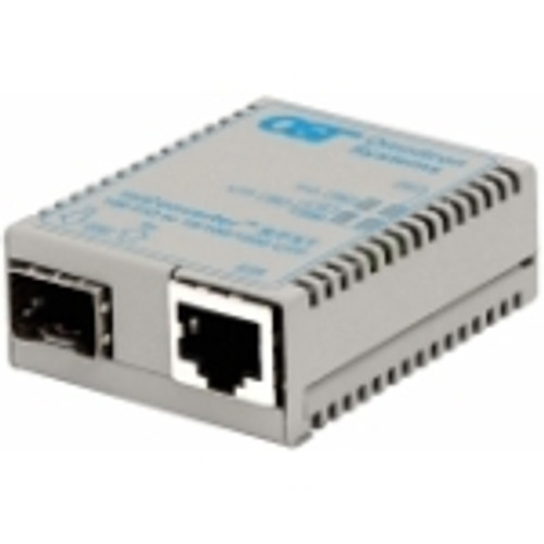 1619-0-1 miConverter/S 10/100 Ethernet Fiber Media Converter RJ45 SFP 1 x 10/100BASE-T, 1 x 100BASE-X (SFP), USB/US AC Powered,
