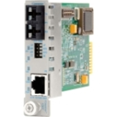 8522-0 iConverter 10/100/1000 Gigabit Ethernet Fiber Media Converter SC Multimode 550m Module 1 x 10/100/1000BASE-T; 1 x 1000BASE-SX; Internal Module;
