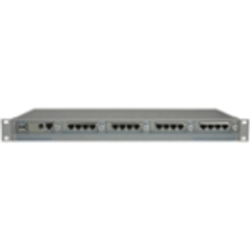 2430-1-T Omnitron Systems iConverter 2430-1 T1/E1 Multiplexer 4 x T1/E1 Network, 1 x 10/100/1000Base-T Network, 1 x 1000Base-X Network 1Gbps Gigabit
