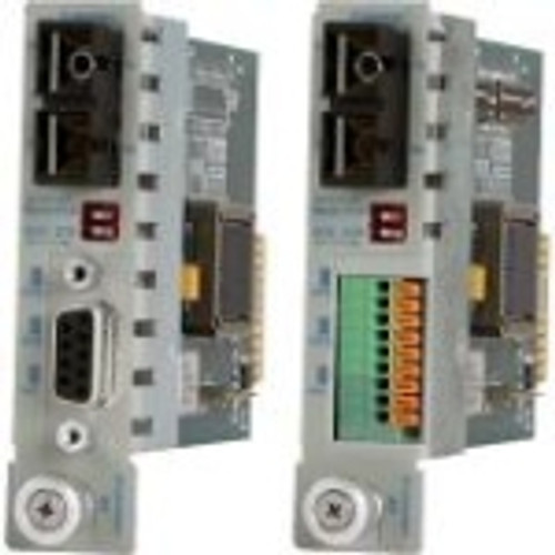8763T-1W Omnitron Systems Managed Serial RS-232 to Fiber Media Converter 1 x SC Ports DuplexSC Port Single-mode Ethernet Rack-mountable