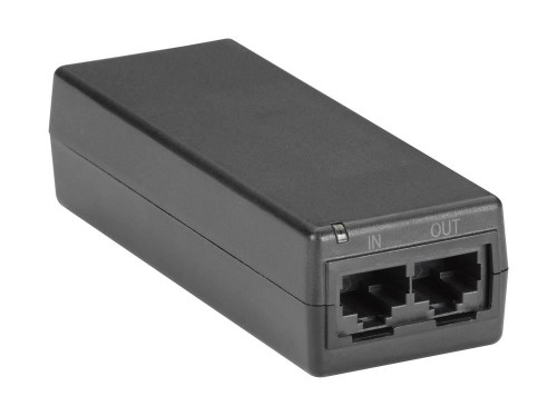 LPJ000A-F-R3 Black Box 1-Port 10/100/1000 PoE Gigabit Ethernet Injector