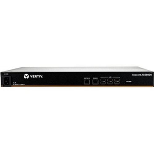 ACS8008SAC-400 Avocent 8-Port ACS 8000 Console Svr with Perp Single Ac Pwr Supply Taa Comp