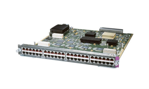 WS-X6148E-GE-45AT= Cisco 48-Ports 100Mbps 10/100/1000Base-T LAN Switching Module (Refurbished)