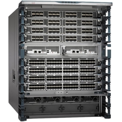 N77-C7710-B26S2E-R Cisco Nexus 7710 10-Ports Expansion Slots Supervisor Engine Manageable Layer2 Rack-mountable 14U Modular Switch Chassis (Refurbished)