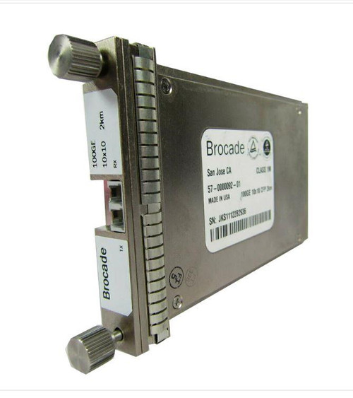 100G-CFP-10X10-2KM Brocade Expansion Module 1 x 100GBase-X100 Gbit/s