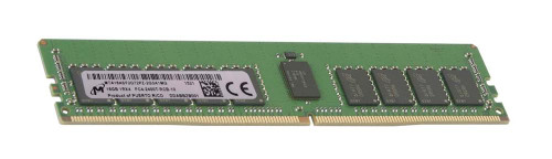 MTA18ASF2G72PZ-2G3A1MG Micron 16GB PC4-19200 DDR4-2400MHz Registered ECC CL17 288-Pin DIMM 1.2V Single Rank Memory Module