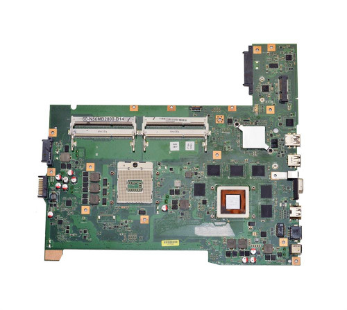 60-N56MB2800-B14 ASUS System Board (Motherboard) Socket 989 for G74sx Gaming Laptop (Refurbished)