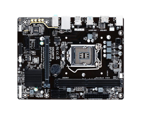 GA-H110M-A Gigabyte Ultra Durable Desktop Motherboard Intel H110 Chipset Socket H4 LGA-1151 (Refurbished)