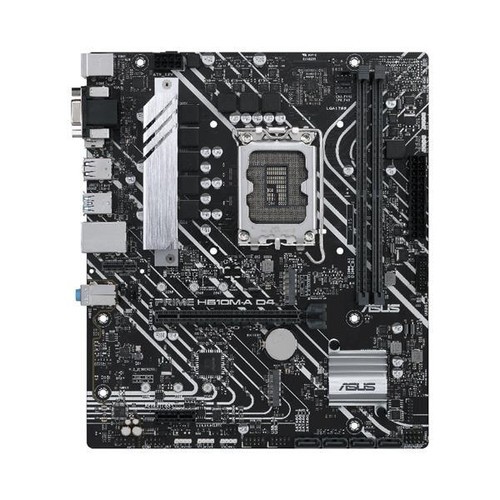 90MB19P0-M0EAYC ASUS PRIME H610M-A D4-CSM LGA 1700 Intel 12th Gen MicroATX Motherboard (Refurbished)