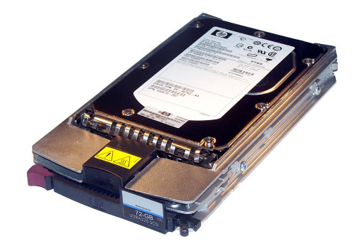 404709-001-06 HP 72.8GB 10000RPM Ultra-320 SCSI 80-Pin LVD Hot Swap 3.5-inch Internal Hard Drive