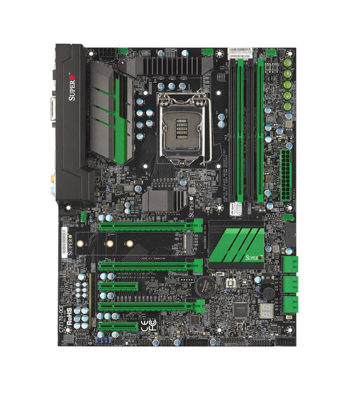 C7Z170OCEO SuperMicro LGA1151 Intel Z170 DDR4 SATA3usb3.1 M.2 A2GBe Atx Motherboard (Refurbished)
