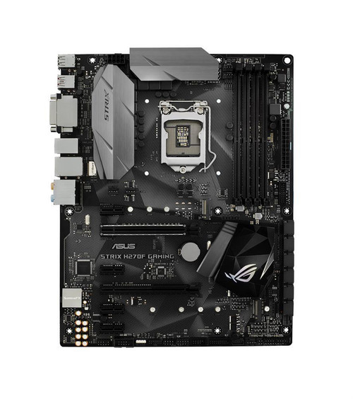 90MB0S70-M0AAY0 Asus Rog Strix H270F Gaming LGA1151 DDR4 DP HDMI DVI M.2 ATX Motherboard with USB 3.1 (Refurbished)