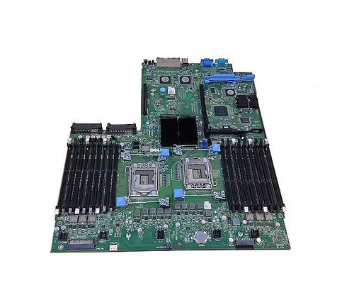 0YMXG9 Dell System Board (Motherboard) Dual Socket LGA1366 for PowerEdge R710 Server (Refurbished)