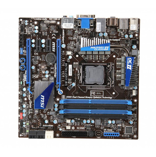 H67MA-ED55-B3 MSI Intel H67 DDR3 Atx Motherboard (Refurbished)