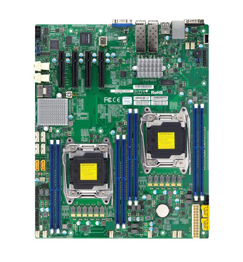 MBX10DNP SuperMicro X10drd-intp-o Dual LGA2011 Intel C612 DDR4 SATA3 V2GBe Eatx Server Motherboard (Refurbished)