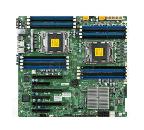 MBX9DRIF SuperMicro X9dri-f-o LGA2011 Intel C602 DDR3 SATA3 V2GBe Eatx Server Motherboard (Refurbished)