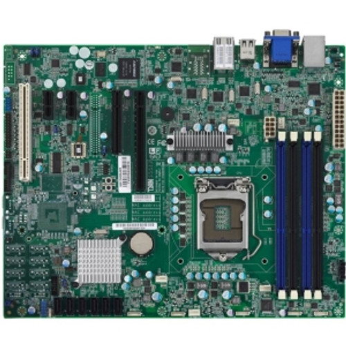 S5512G2NRLE Tyan S5512-LE Server Motherboard Intel C202 Chipset Socket H2 LGA-1155 ATX On-board Video Chipset (Refurbished)