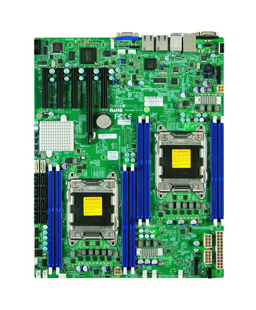 MBX9DRDFB SuperMicro X9drd-if-b Dual LGA2011 Intel C602 DDR3 SATA3 V2GBe Eatx Server Motherboard (Refurbished)