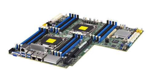 X10DRW-IT-B SuperMicro Dual Socket R3 LGA 2011 Xeon E5-2600 v4 / v3 Intel C612 Chipset DDR4 16 x DIMM 10 x SATA 6Gbps Proprietary WIO Server Motherboard