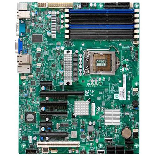 MBD-X8SIA-F-O SuperMicro X8SIA-F Socket LGA1156 Intel 3420 Chipset ATX Server Motherboard (Refurbished)