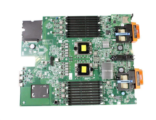 CN-0X3X22 Dell System Board (Motherboard) Dual Socket LGA1366 for PowerEdge M710 Server (Refurbished)